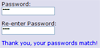 Verify Password